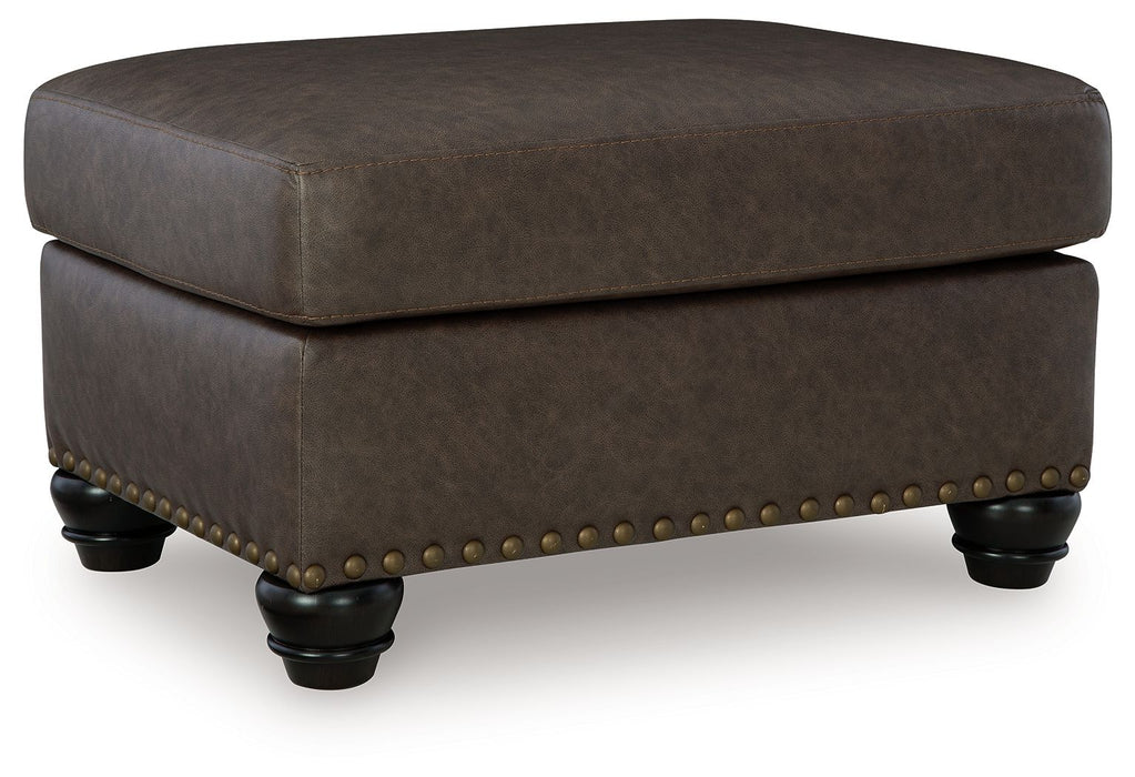 Roxmere - Umber - Ottoman - Tallahassee Discount Furniture (FL)
