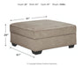 Bovarian - Stone - Ottoman With Storage - Tallahassee Discount Furniture (FL)