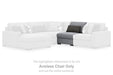 Bealton - Salt And Pepper - Armless Chair - Tallahassee Discount Furniture (FL)