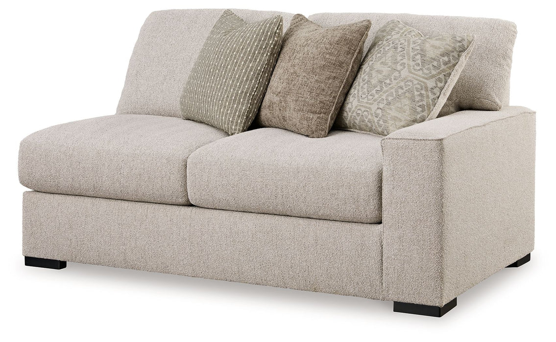 Ballyton - Sand - Raf Loveseat - Tallahassee Discount Furniture (FL)
