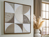 Harelman - Tan / Taupe / White - Wall Art - Tallahassee Discount Furniture (FL)
