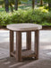 Dolan Creek - Square End Table - Beige / Brown - Tallahassee Discount Furniture (FL)