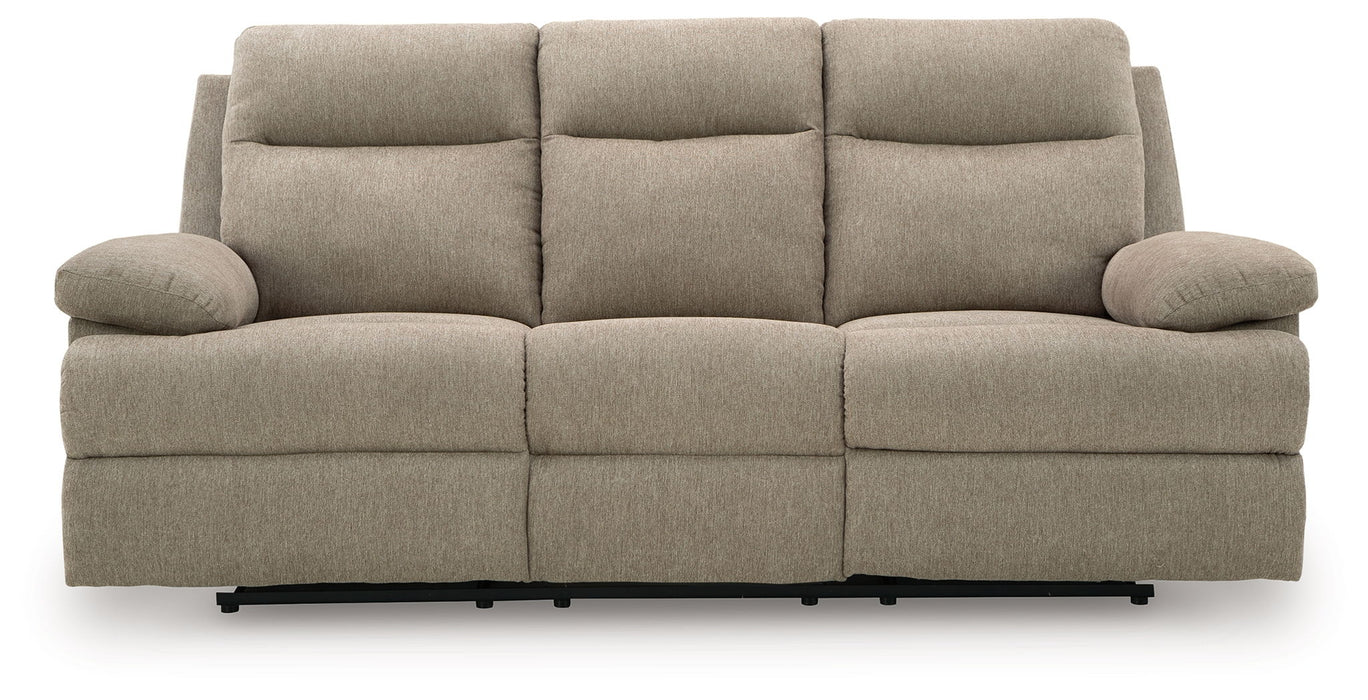 Side-Swipe - Reclining Sofa With Drop Down Table - Tallahassee Discount Furniture (FL)