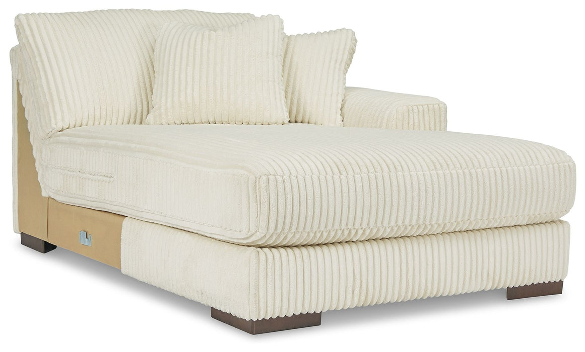 Lindyn - Beige - RAF Corner Chaise - Tallahassee Discount Furniture (FL)