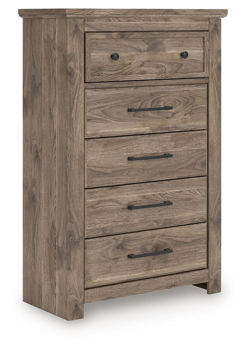 Rusticott - Brown - Five Drawer Chest - Tallahassee Discount Furniture (FL)