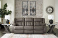 First Base - Reclining Living Room Set - Tallahassee Discount Furniture (FL)