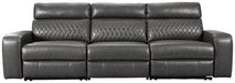 Samperstone - Power Reclining Sectional - Tallahassee Discount Furniture (FL)