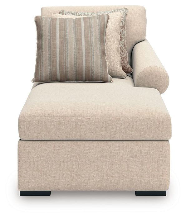 LadyMae - Twill - RAF Corner Chaise - Tallahassee Discount Furniture (FL)