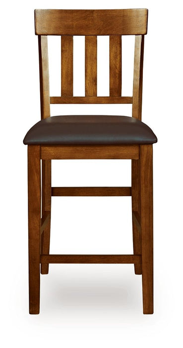 Ralene - Upholstered Barstool (Set of 2) - Medium Brown - Tallahassee Discount Furniture (FL)