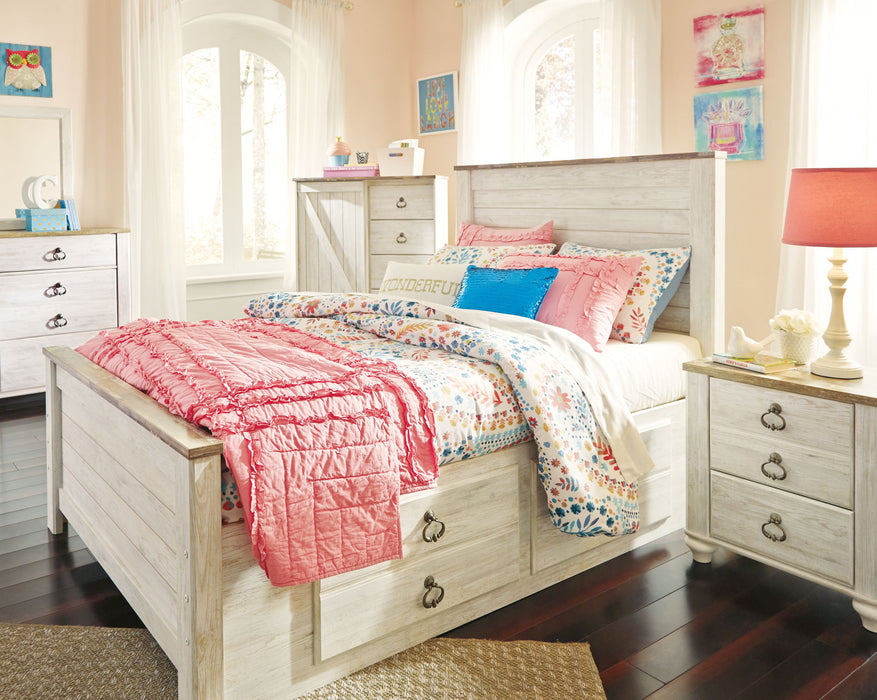 Willowton - Panel Bed - Tallahassee Discount Furniture (FL)