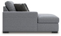 Bealton - Salt And Pepper - LAF Corner Chaise - Tallahassee Discount Furniture (FL)