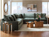 Carriage View - Jade - 3-Piece Sectional - Tallahassee Discount Furniture (FL)