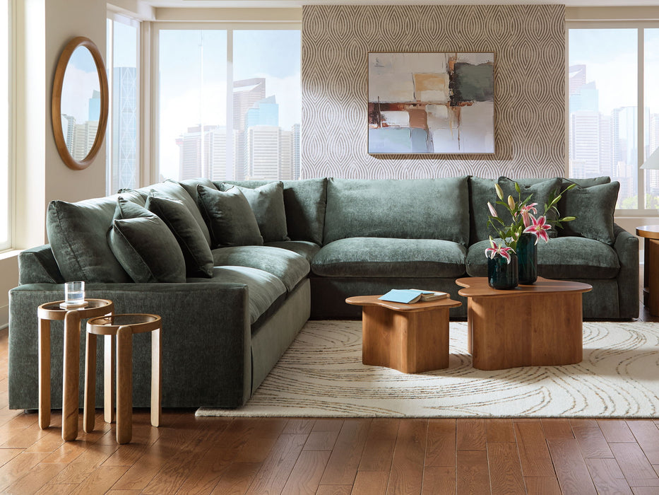 Carriage View - Jade - 3-Piece Sectional - Tallahassee Discount Furniture (FL)