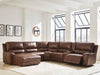 DeepWakes - Power Reclining Sectional - Tallahassee Discount Furniture (FL)