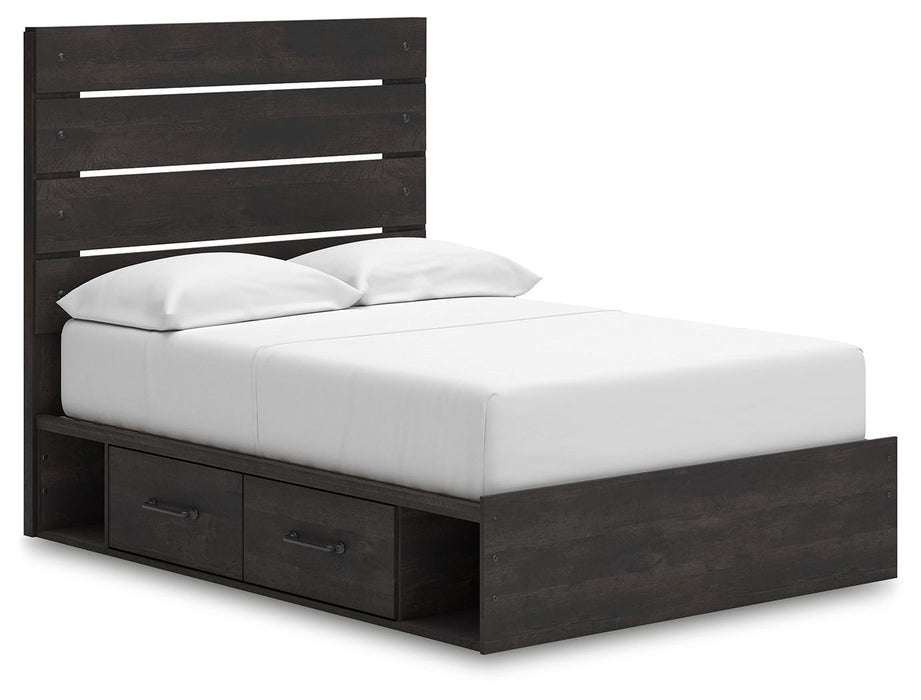 Hollivern - Panel Bed With Storage - Tallahassee Discount Furniture (FL)