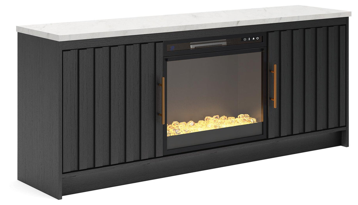 Cadmori - TV Stand With Fireplace Option - Tallahassee Discount Furniture (FL)