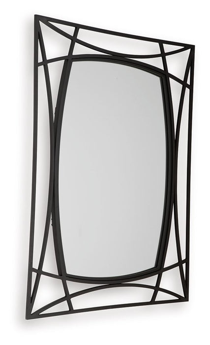 Freenville - Black - Accent Mirror - Tallahassee Discount Furniture (FL)