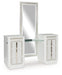 Chalanna - White - Vanity With Mirror - Tallahassee Discount Furniture (FL)