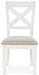 Robbinsdale - Antique White - Dining Upholstered Side Chair (Set of 2) - Tallahassee Discount Furniture (FL)