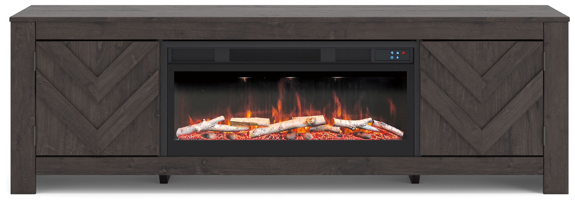 Cayboni - LG TV Stand With Fireplace Option - Tallahassee Discount Furniture (FL)
