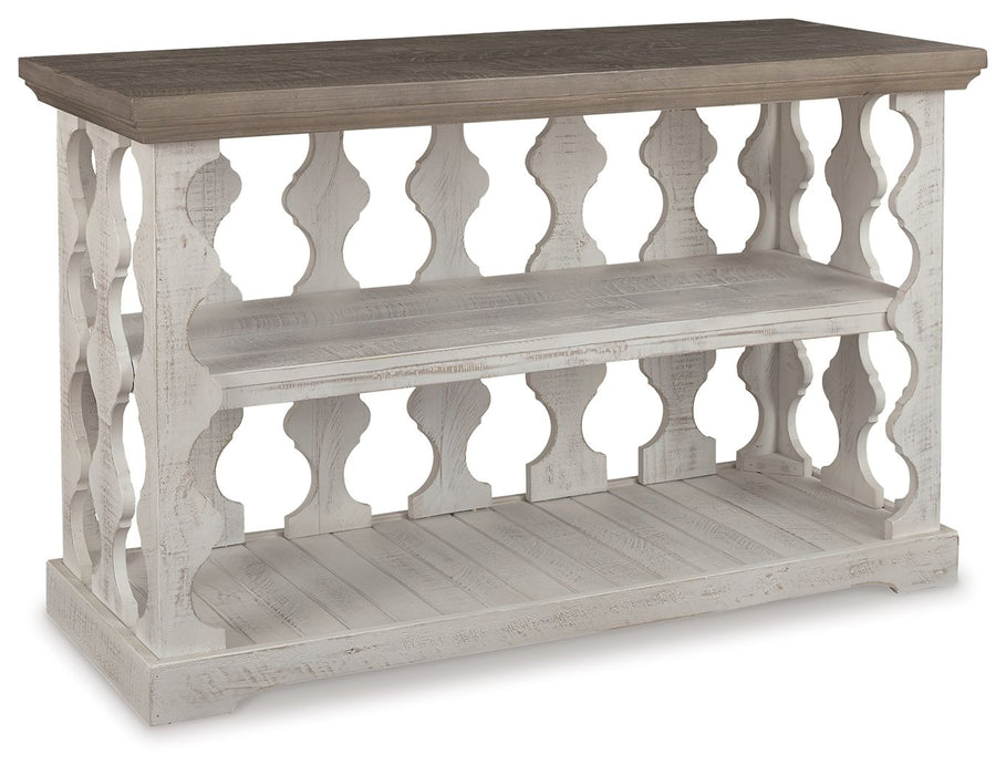 Havalance - Console Sofa Table - Gray / White - Tallahassee Discount Furniture (FL)