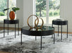 Ardoline - Black - Occasional Table Set (Set of 3) - Tallahassee Discount Furniture (FL)
