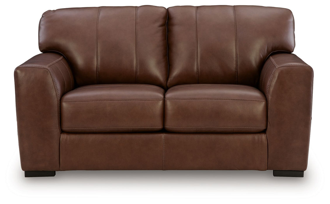 Brogliano - Loveseat - Canyon - Tallahassee Discount Furniture (FL)