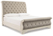 Realyn - Upholstered Sleigh Bed - Tallahassee Discount Furniture (FL)