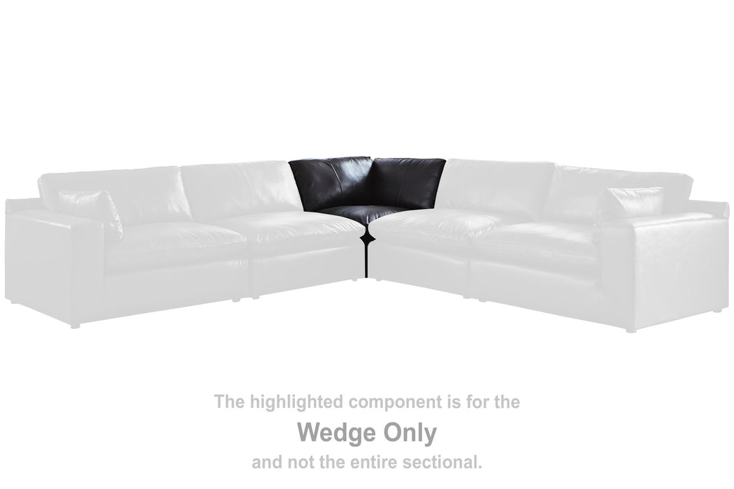 Emilia - Wedge - Black - Tallahassee Discount Furniture (FL)