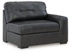 Brindley Pier - Fog - Raf Corner Chair - Tallahassee Discount Furniture (FL)