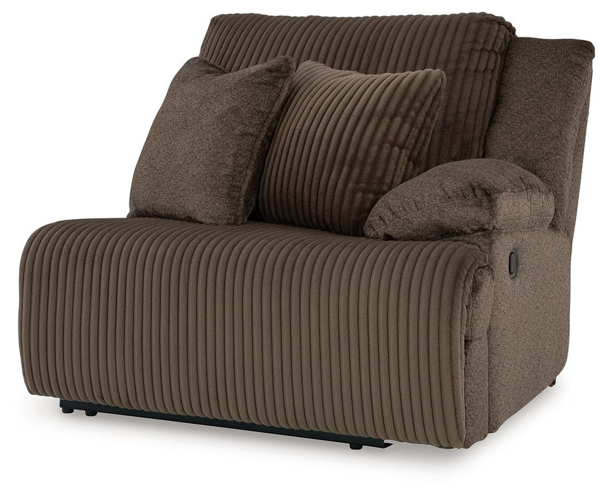 Top Tier - Chocolate - Raf Zero Wall Recliner - Tallahassee Discount Furniture (FL)