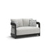 Salina Bay - Loveseat With Cushion - Black / Gray - Tallahassee Discount Furniture (FL)