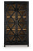 Christop - Accent Cabinet - Black / Brown - Tallahassee Discount Furniture (FL)