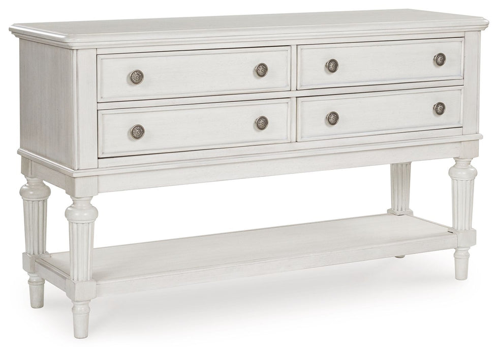 Montelaine - Antique White - Dining Room Server - Tallahassee Discount Furniture (FL)