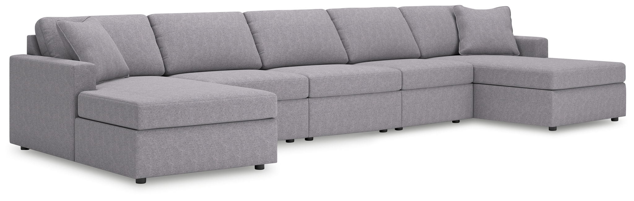 Modmax - Sectional - Granite - Tallahassee Discount Furniture (FL)