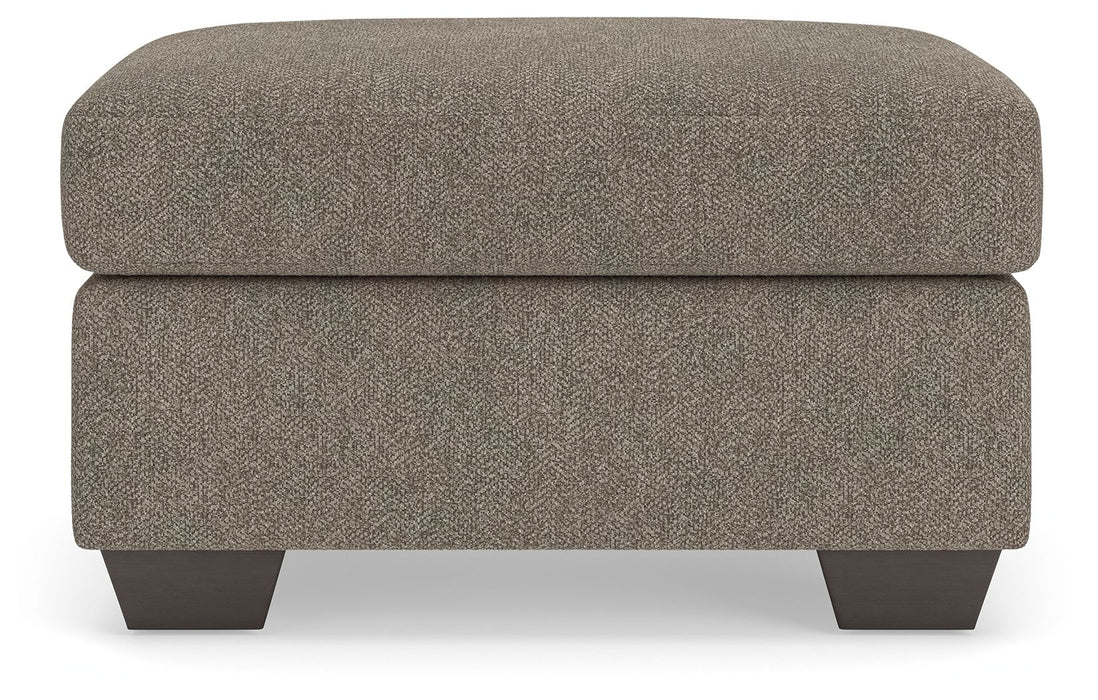 Triston-Peaks - Ottoman - Suede - Tallahassee Discount Furniture (FL)