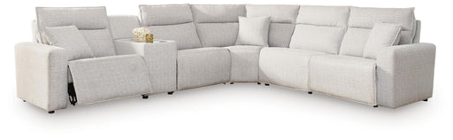 Modmax II - Reclining Sectional - Stone - Tallahassee Discount Furniture (FL)