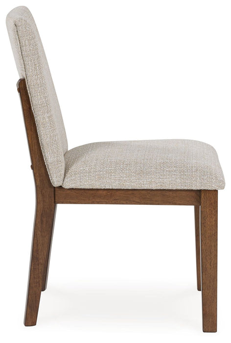 Kraeburn - Beige / Brown - Dining Upholstered Side Chair (Set of 2) - Tallahassee Discount Furniture (FL)