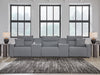 ModMax II - Salt And Pepper - Reclining Sectional - Tallahassee Discount Furniture (FL)
