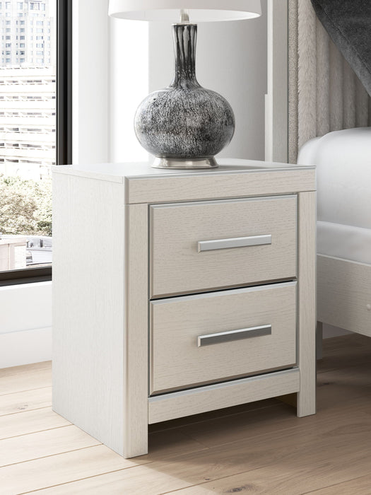Zuraleus - Two Drawer Night Stand - Tallahassee Discount Furniture (FL)