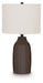 Jyler - Terracotta Table Lamp - Brown - Tallahassee Discount Furniture (FL)