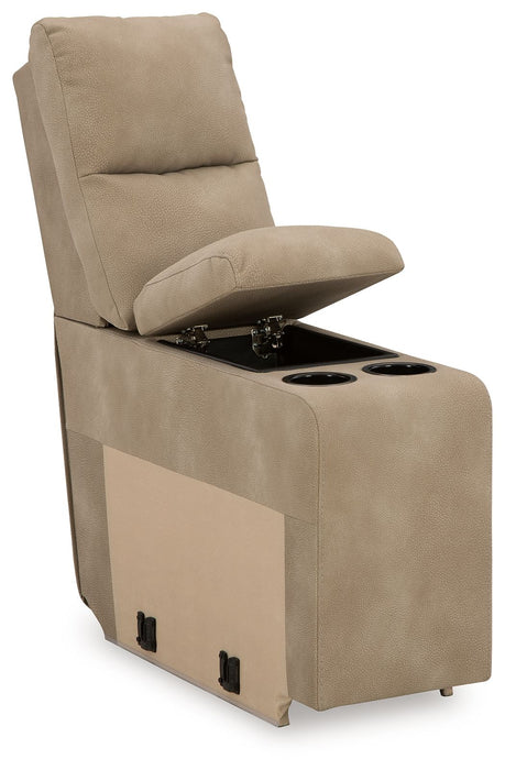 Next-gen Durapella - Sand - Console With Storage - Tallahassee Discount Furniture (FL)