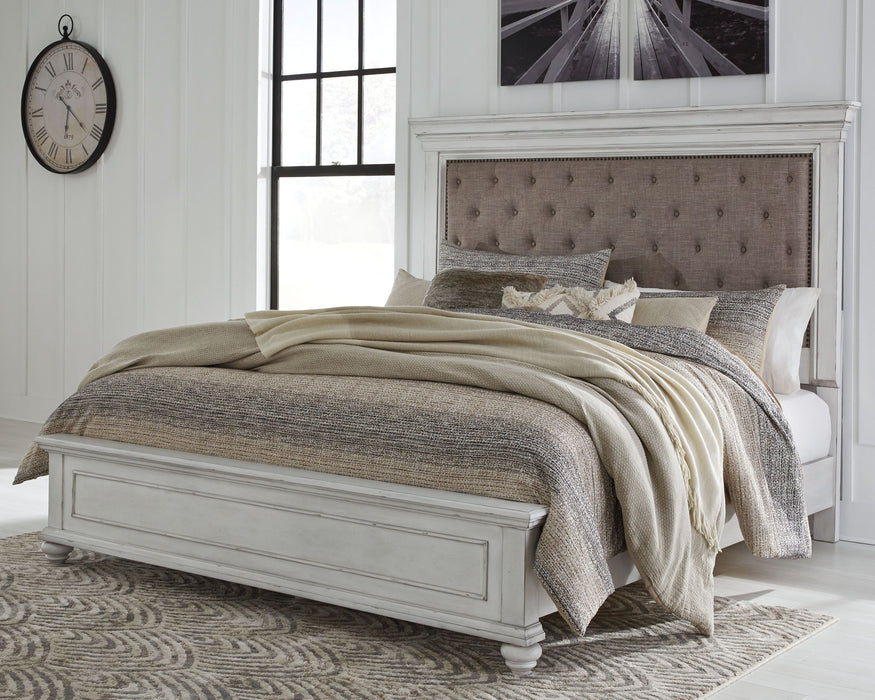 Kanwyn - Upholstered Panel Bed - Tallahassee Discount Furniture (FL)