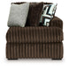 Midnight-Madness - Chocolate - RAF Corner Chaise - Tallahassee Discount Furniture (FL)