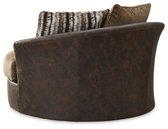 Alesbury Oversized Swivel Accent Chair - Tallahassee Discount Furniture (FL)