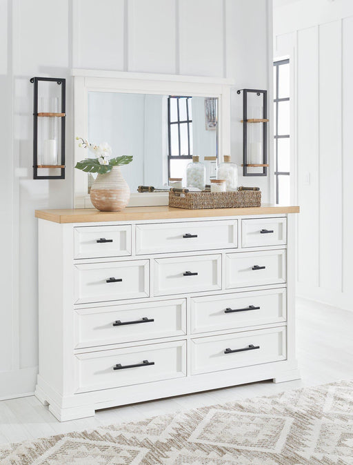 Ashbryn Dresser and Mirror - Tallahassee Discount Furniture (FL)