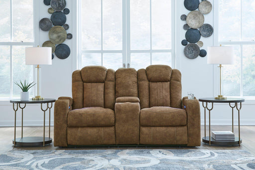 Wolfridge Power Reclining Loveseat - Tallahassee Discount Furniture (FL)