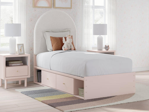 Wistenpine Upholstered Bed with Storage - Tallahassee Discount Furniture (FL)