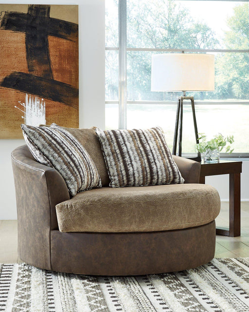 Alesbury Oversized Swivel Accent Chair - Tallahassee Discount Furniture (FL)