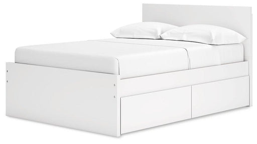 Onita Panel Bed with 2 Side Storage - Tallahassee Discount Furniture (FL)